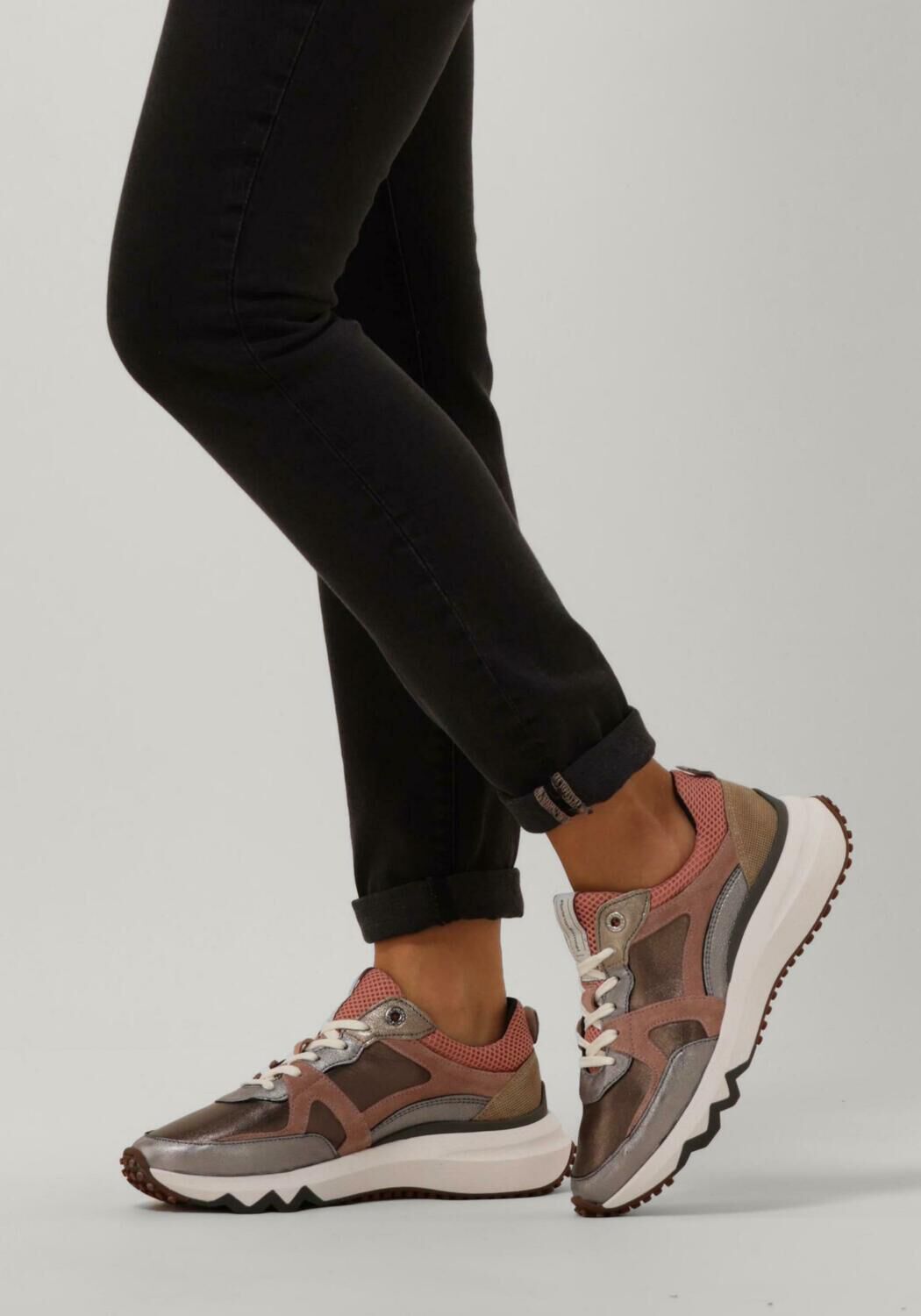 Silberne FLORIS VAN BOMMEL Sneaker Low SFW-10111 - large