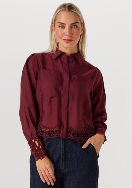 Bordeaux COPENHAGEN MUSE Blusen CMMOLLY-SHIRT - large