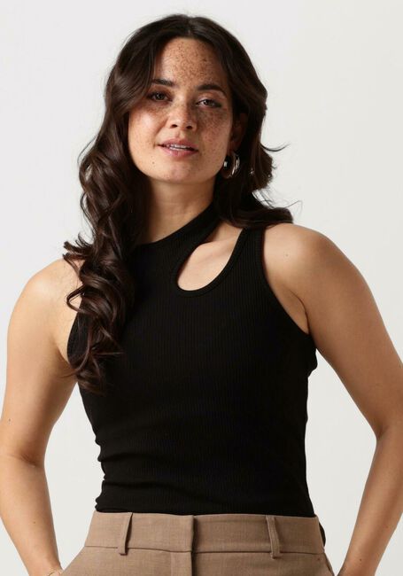 Schwarze SELECTED FEMME Top SLFAGNA SL CUTOUT TOP - large