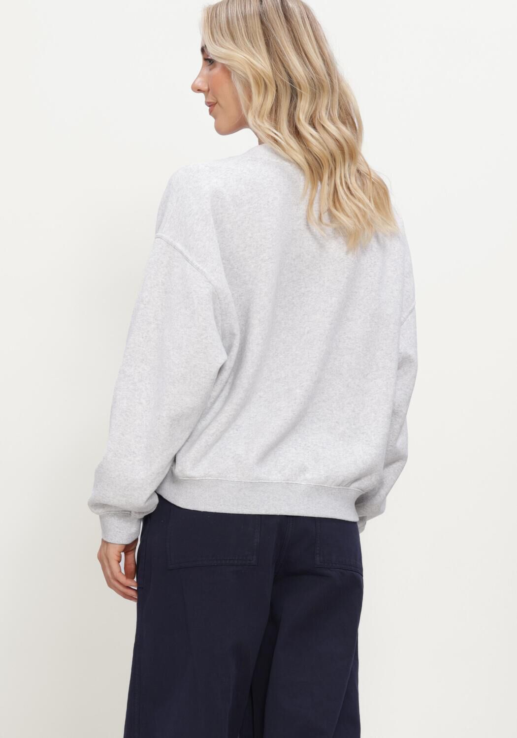 Graue AMERICAN VINTAGE Sweatshirt BAPTOWN - large