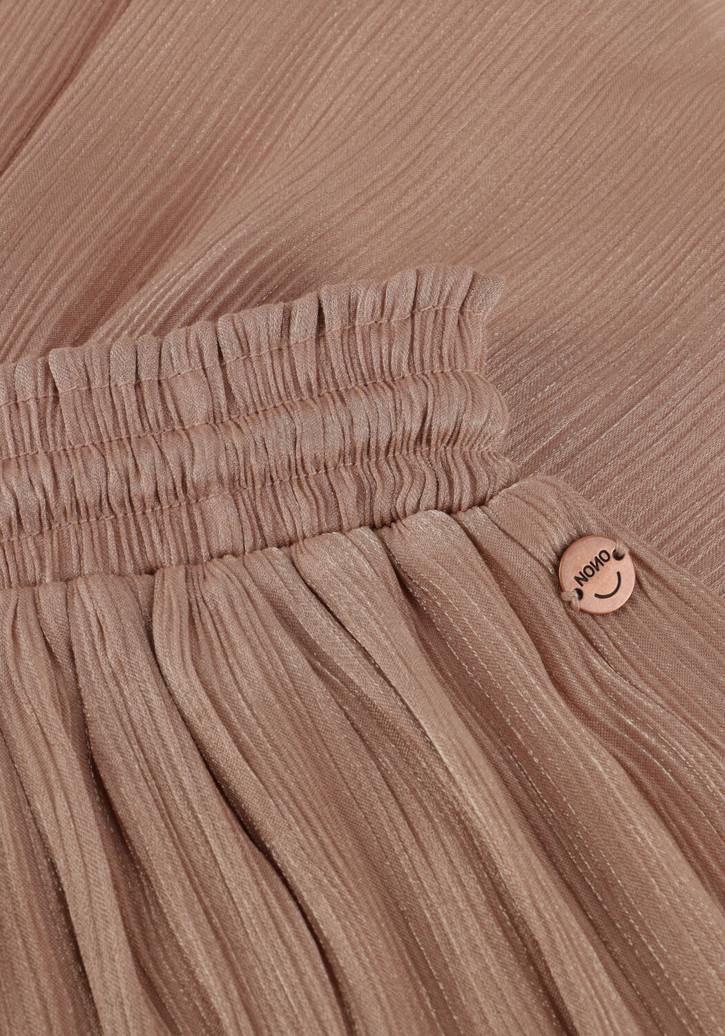 Taupe NONO Minirock NELE METALLIC VOILE SKIRT - large