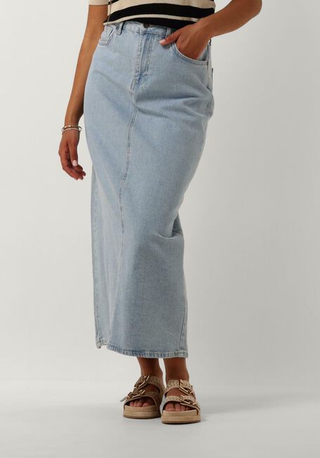 Blaue OBJECT Midirock OBJELLEN MW LONG DENIM SKIRT - large