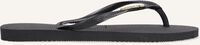 Schwarze HAVAIANAS Zehentrenner SLIM LOGO METALLIC Schwarze HAVAIANAS Zehentrenner SLIM LOGO METALLIC - medium