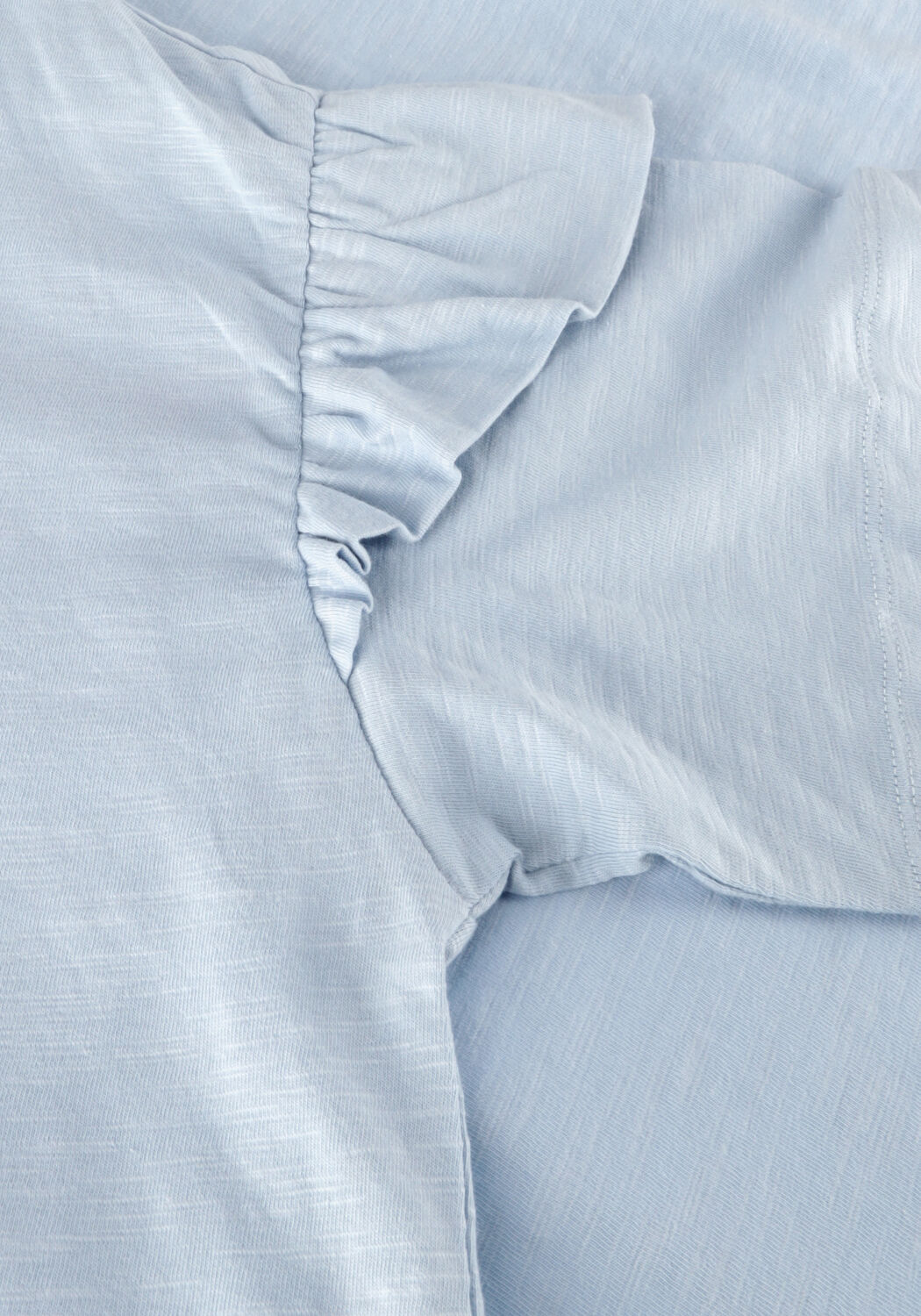 Blaue SELECTED WOMEN T-shirt SLFRYLIE SS FLORENCE TEE - large