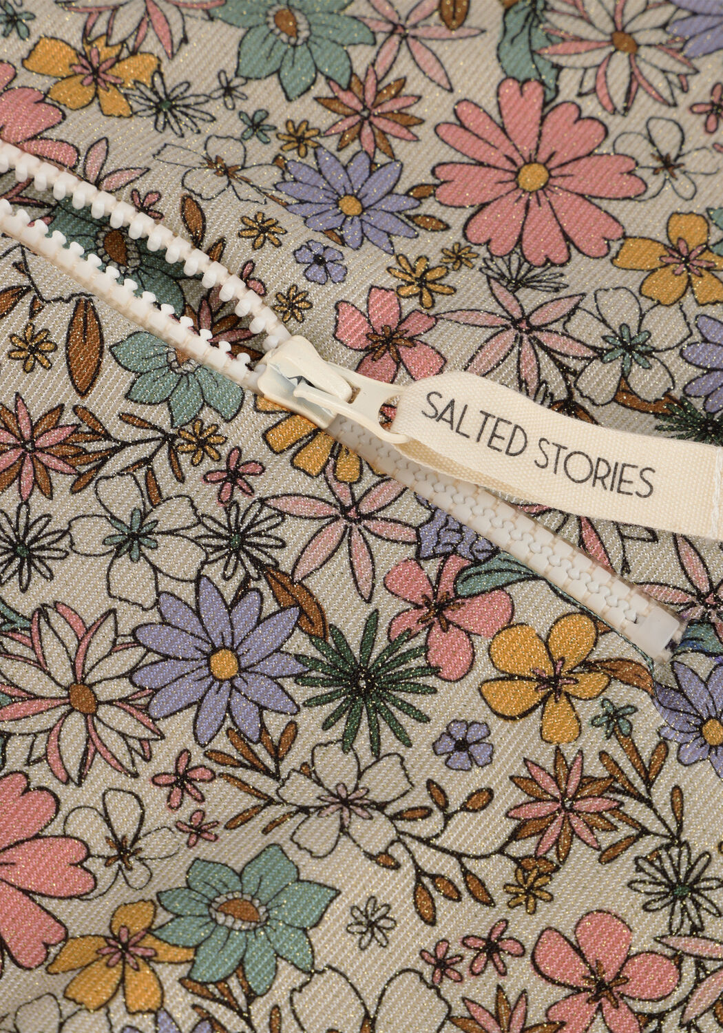 Mehrfarbige/Bunte SALTED STORIES Bikinis SPARKLY FLEURS SET - large