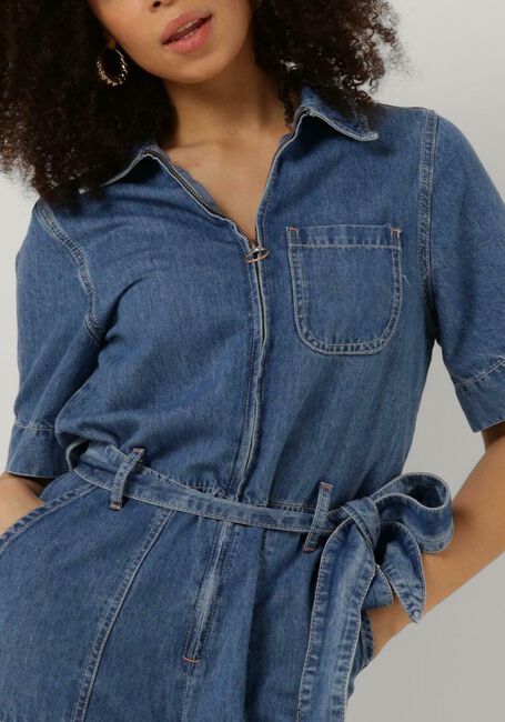 Blaue SCOTCH & SODA Jumpsuit ZIP FRONT RETRO INSPIRED JUMPSUIT - INDIGO - large