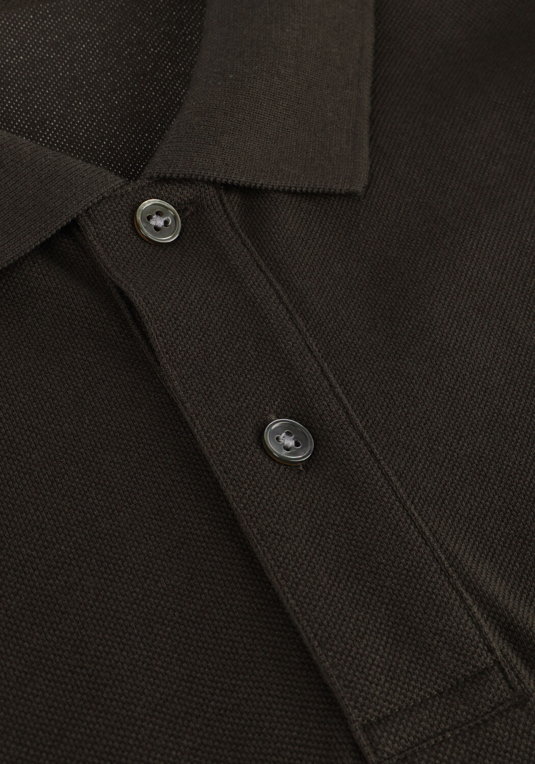 Dunkelgr&uuml;n PROFUOMO Polo-Shirt POLO SHORT SLEEVE - large