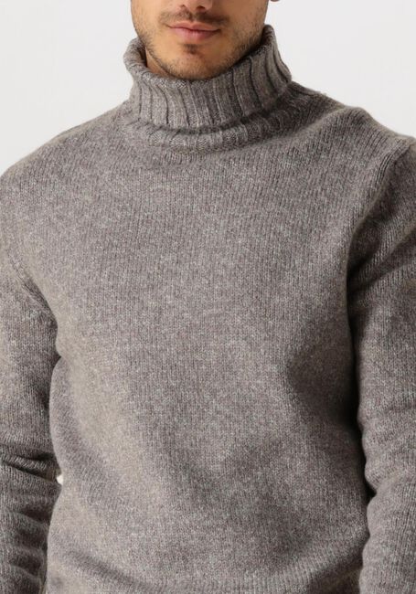 Braune DSTREZZED Rollkragenpullover OVE TURTLENECK - large