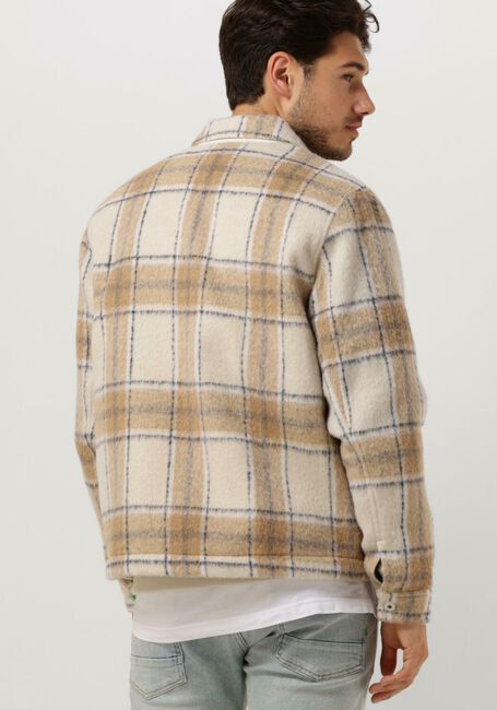 Nicht-gerade weiss SCOTCH & SODA Overshirt WOOL-BLEND ZIP-THRU CHECK OVERSHIRT - large