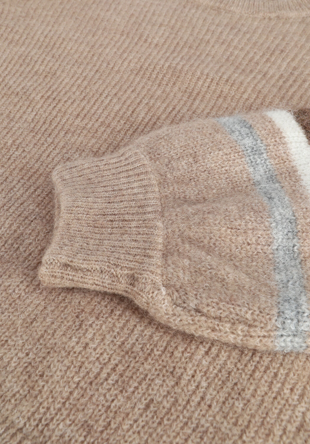 Camelfarbene MKT STUDIO Pullover KALINCA - large