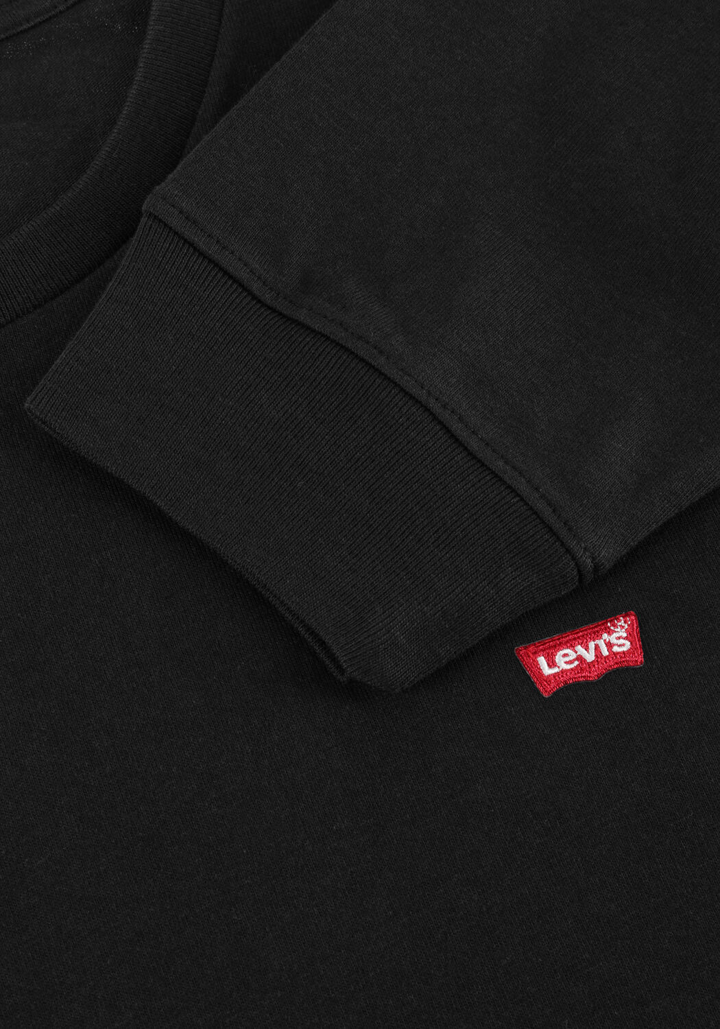 Schwarze LEVI'S T-shirt LS ORIGINAL HM TEE - large
