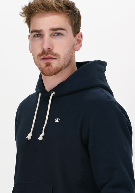 Dunkelblau CHAMPION Sweatshirt REVERSE WEAVE HOODIE - large