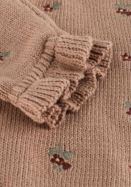 Sand LIL' ATELIER Lange Hosen NBFEMLEN KNIT PANT LIL - large