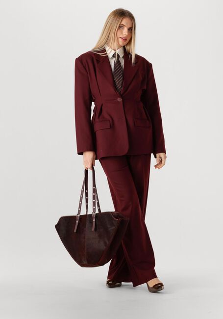 Bordeaux GESTUZ Weite Hose GZPAULA MW PANTS - large