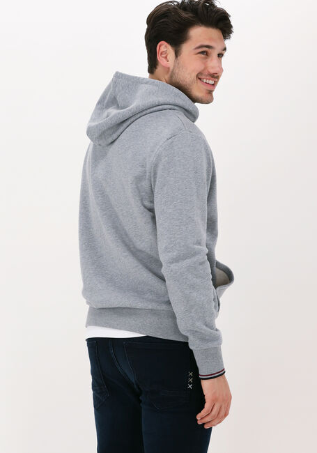 Graue FRED PERRY Pullover & Cardigans TIPPED HOODED SWEATSHIRT - large