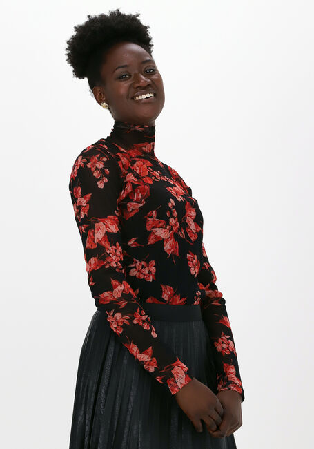 Rote JANSEN AMSTERDAM Top TOP TURTLE NECK - large