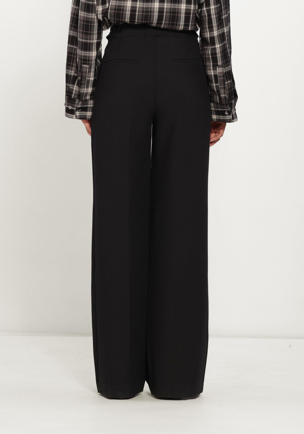 Schwarze CO'COUTURE Hose VOLACC NEW PLEAT PANT - large