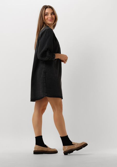 Schwarze BY-BAR Maxikleid JINA TWILL DRESS - large