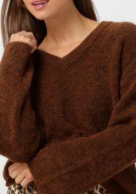 Braune MY ESSENTIAL WARDROBE Pullover RIANNAMW KNIT PULLOVER - large