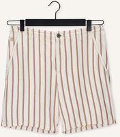 Beige CAST IRON Kurze Hose CHINO SHORTS LINEN STRIPE Beige CAST IRON Kurze Hose CHINO SHORTS LINEN STRIPE - medium