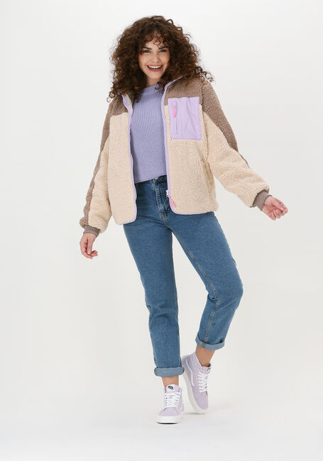 Beige NEO NOIR Teddy-Jacke EAGLE TEDDY JACKET - large