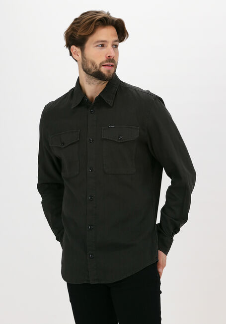 Graue G-STAR RAW Casual-Oberhemd MARINE SLIM SHIRT L/S - large