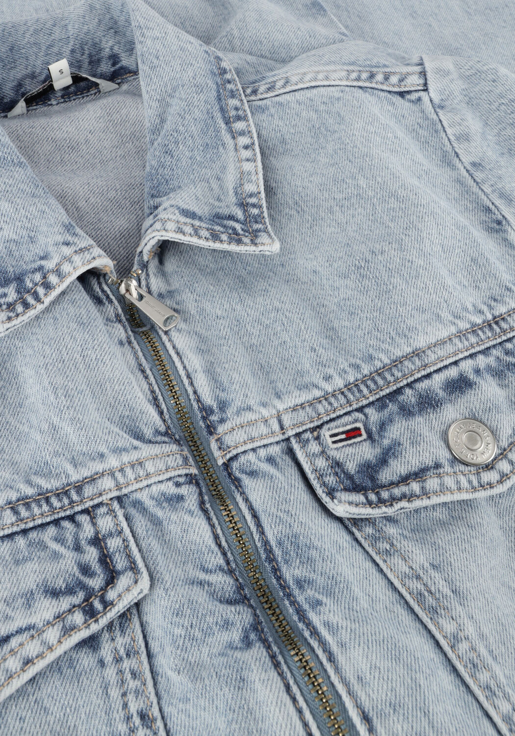 Blaue TOMMY JEANS Jumpsuit BOILER SUIT FLAG - large