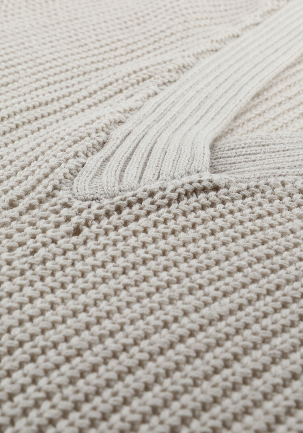 Wei&szlig;e OBJECT Spencer HALSEY KNIT WAISTCOAT - large