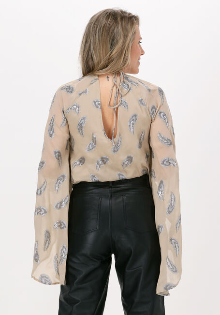Taupe BRUUNS BAZAAR Blusen DIANTHA WILLA BLOUSE - large