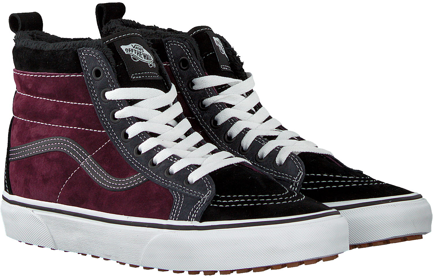 Vans gefüttert schwarz clearance