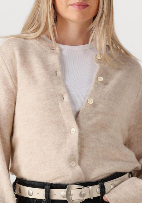 Beige SELECTED FEMME Strickjacke SLFLULU NEW LS KNIT CARDIGAN - large