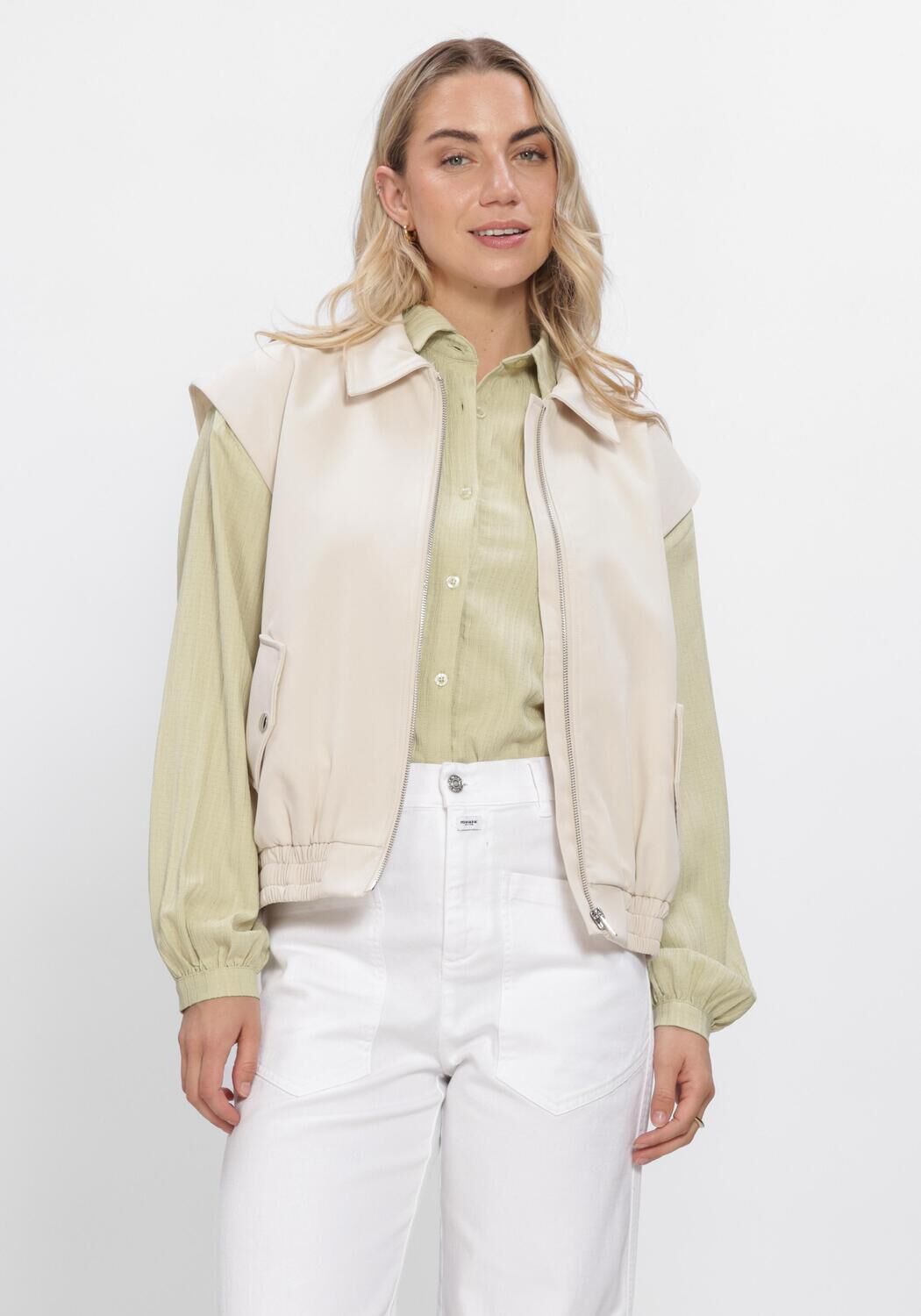 Nicht-gerade weiss YDENCE Blazer GILET DANIELLE - large