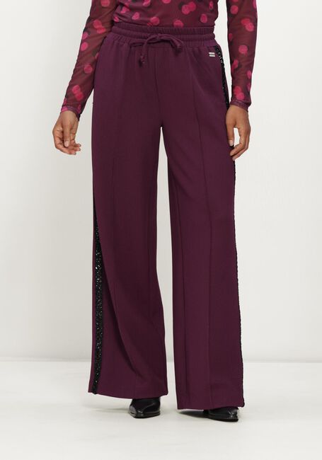 Lilane POM AMSTERDAM Weite Hose LEAH DARK PLUM - large