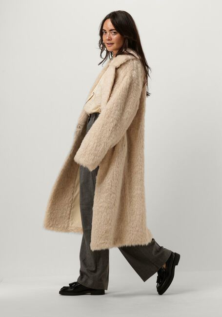 Creme STAND STUDIO Fake-Fur-Jack NICOLE COAT - large