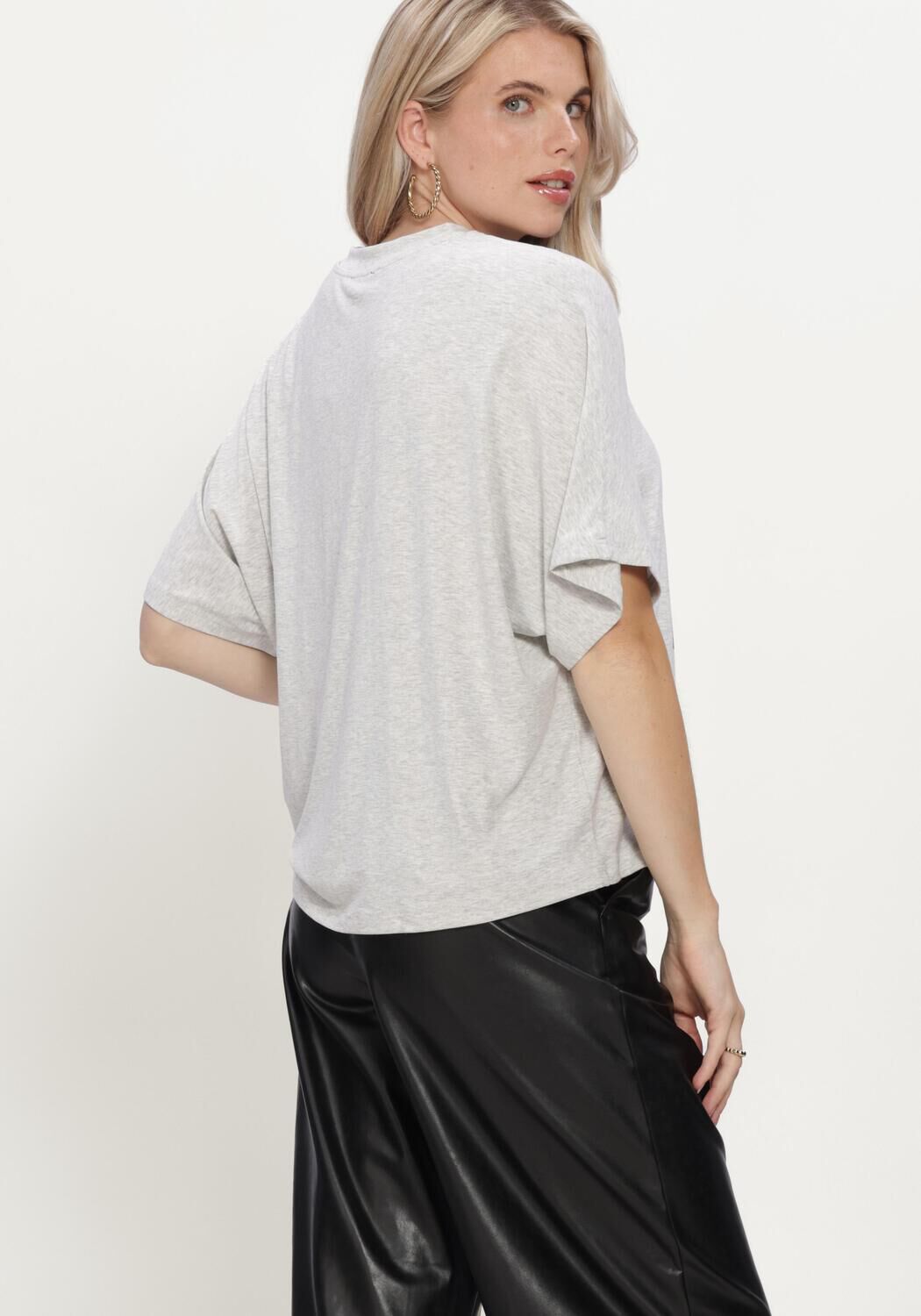Graue AIMEE THE LABEL Tops & T-shirts ELARAW6 SHIRT - large