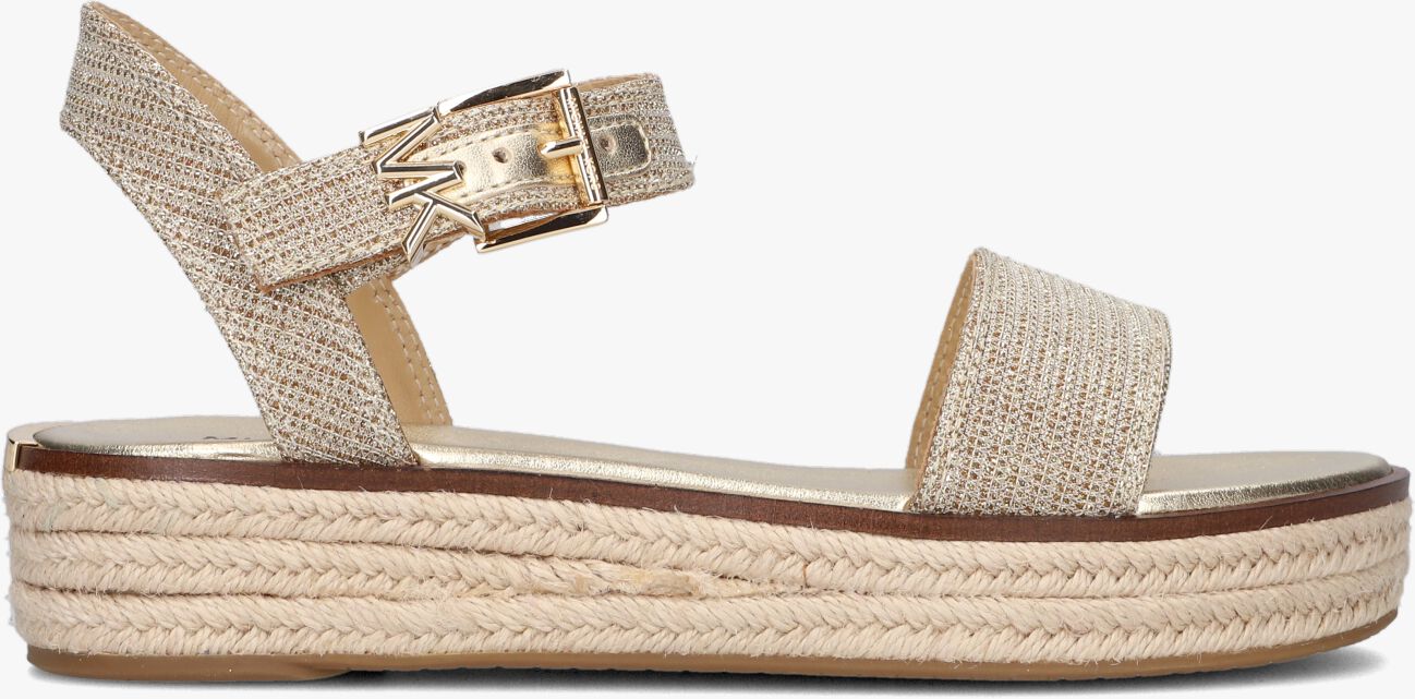 Goldfarbene MICHAEL KORS Sandalen RICHIE | Omoda
