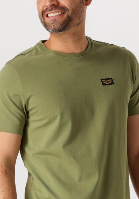 Grüne PME LEGEND T-shirt SHORT SLEEVE R-NECK GUYVER TEE - large