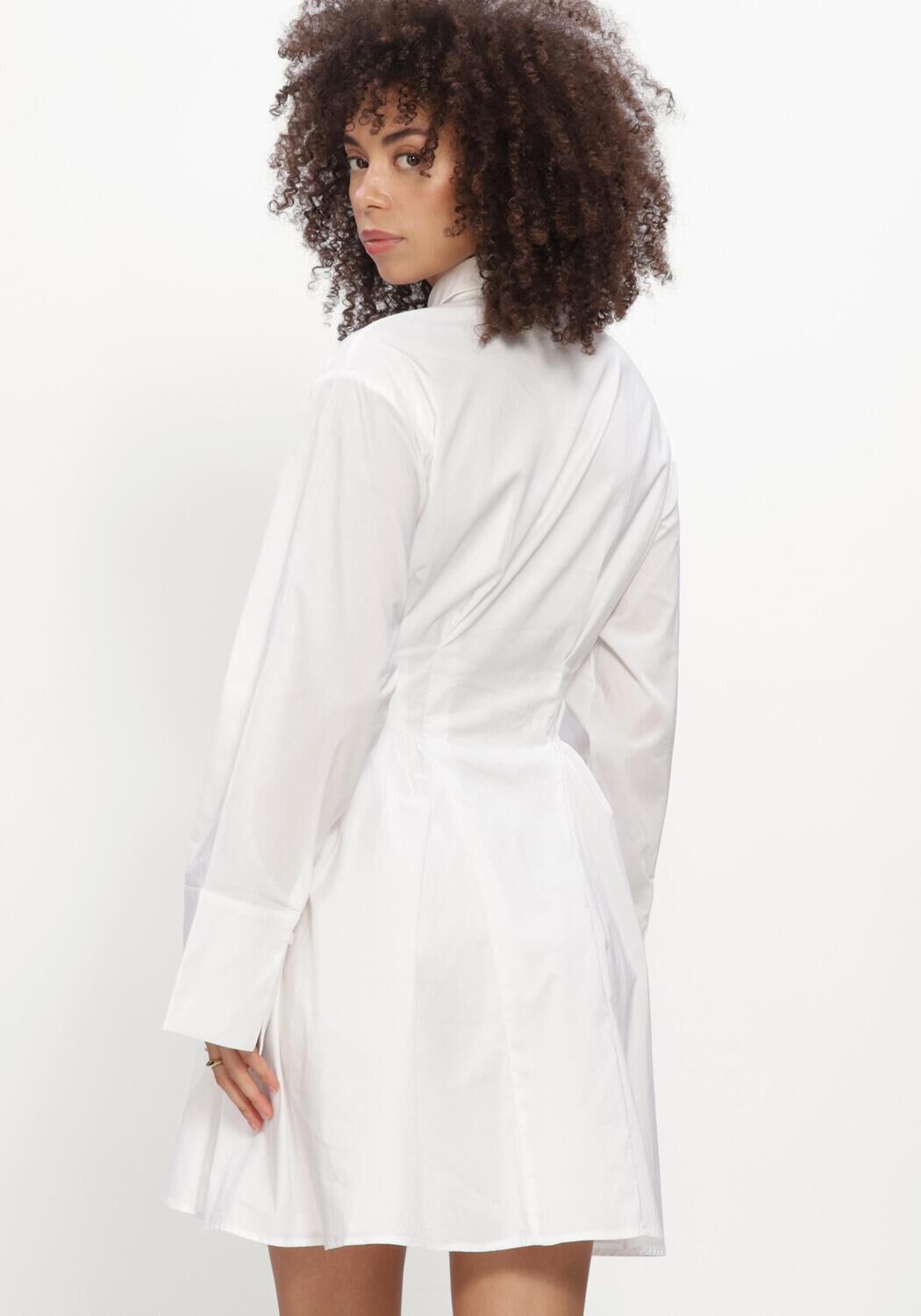 Wei&szlig;e NEO NOIR Kleider ULISSA POPLIN SHIRT DRESS - large