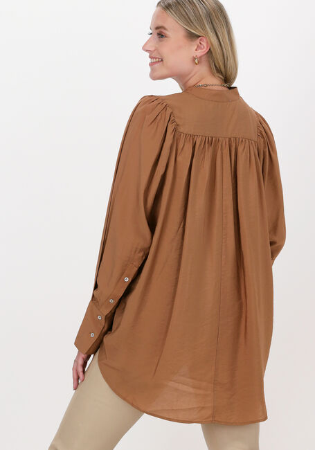 Camelfarbene CO'COUTURE Blusen CALLUM VOLUME SHIRT - large