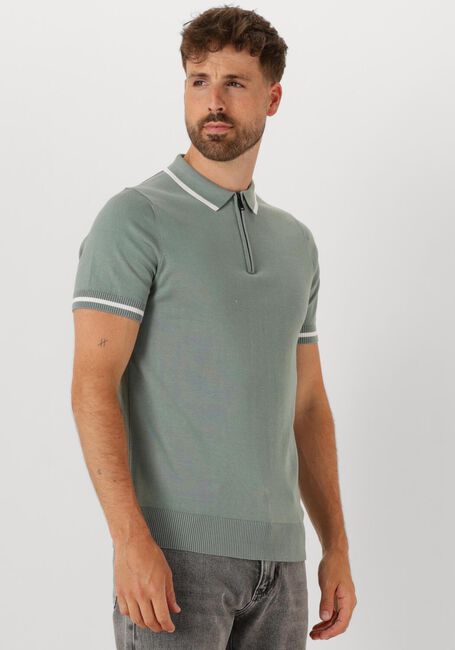 Graue SAINT STEVE Polo-Shirt SIEM - large