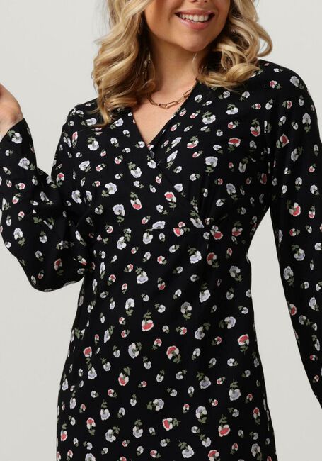 Schwarze OBJECT Minikleid OBJDITTA L/S DRESS - large