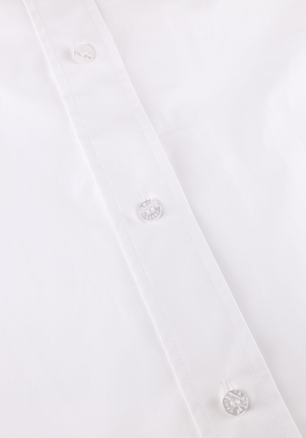 Wei&szlig;e HAUTE L'AMITI&Eacute; Blusen TWIST BOW SHIRT - large