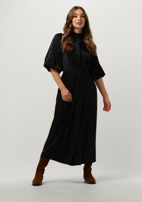 Schwarze CO'COUTURE Midikleid CAYSACC FLOOR DRESS - large