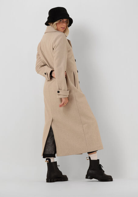 Beige ANOTHER LABEL Mäntel SOPHIA COAT - large