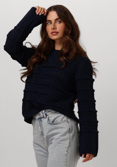 Dunkelblau Y.A.S. Pullover YASTIMU LS KNIT PULLOVER - large