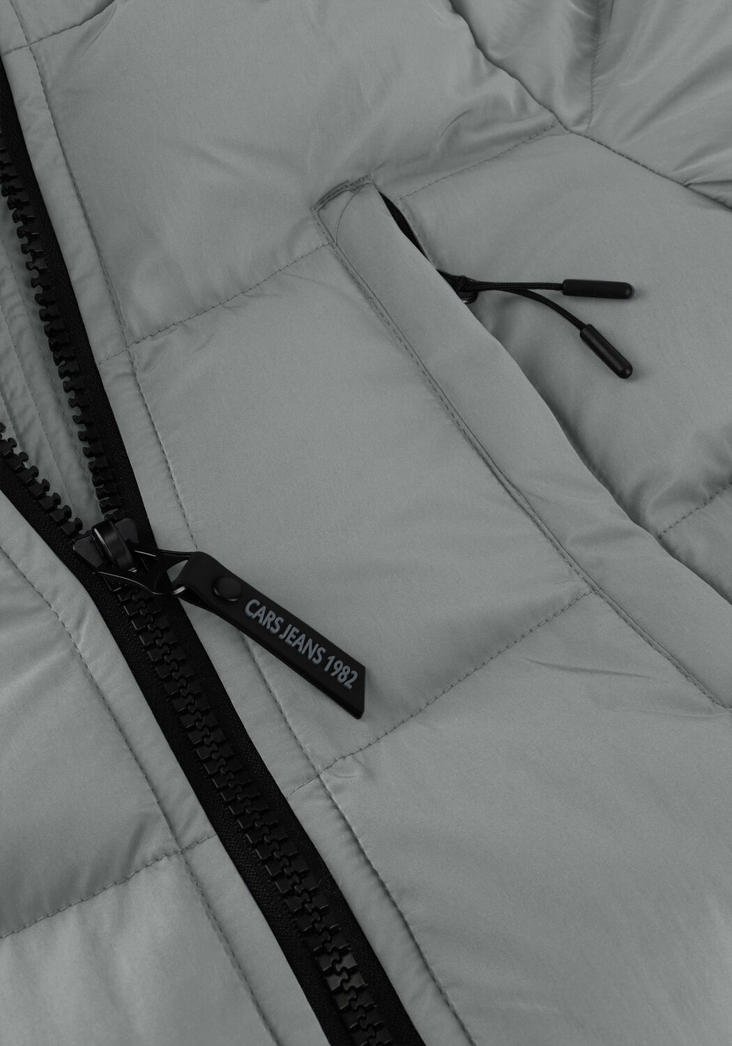 Hellgrau CARS JEANS Wattierte Jack MAYSAY - large