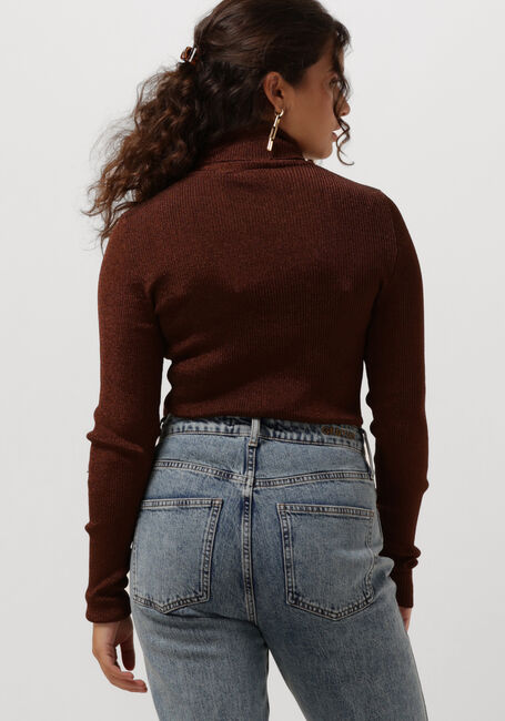 Braune GESTUZ Rollkragenpullover SILVIGZ ROLLNECK - large
