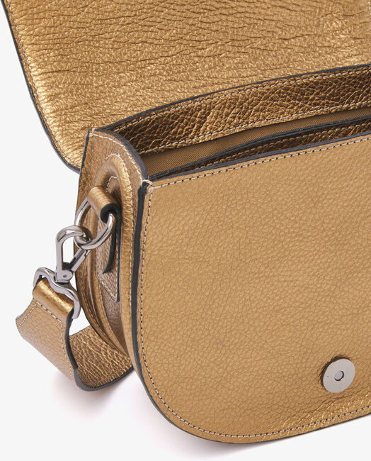 Bronzefarbene VIA VAI Handtasche GLEN EVE - large
