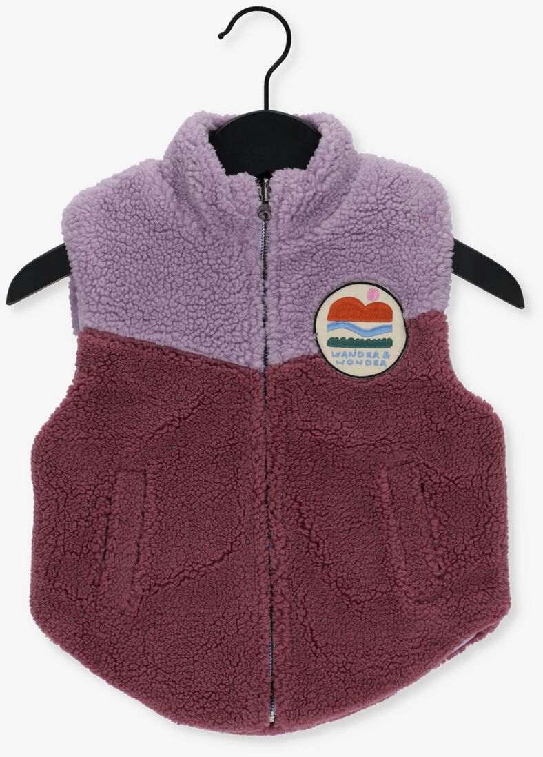 lilane wander & wonder bodywarmer reversible fleece vest