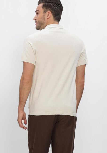Ecru DSTREZZED Polo-Shirt PETTAR POLO - large